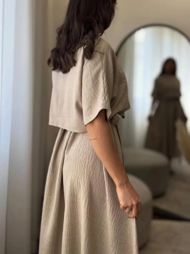 ست شومیز و سارافون النا
